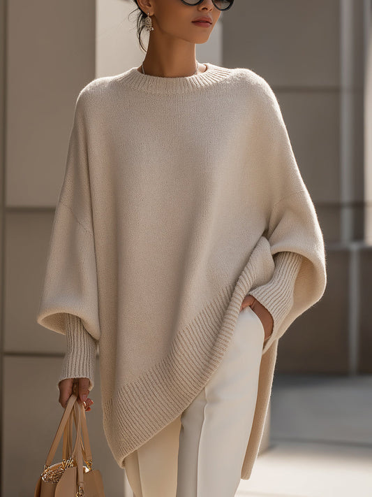 ELODIE™ | Wool-Blend Oversized Jumper