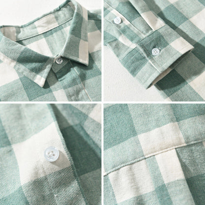 Henry – Premium Cotton Plaid Shirt